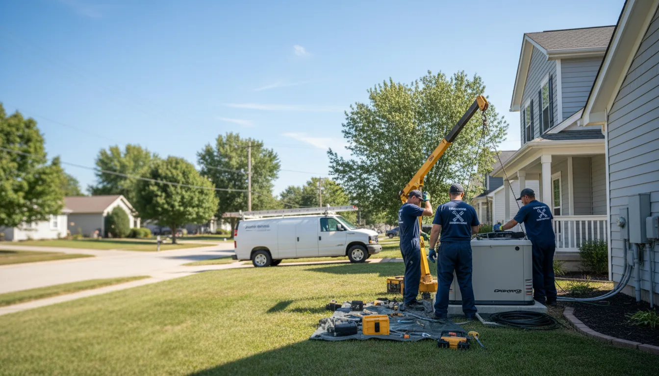 Generator Installation in Spurlockville, WV near me